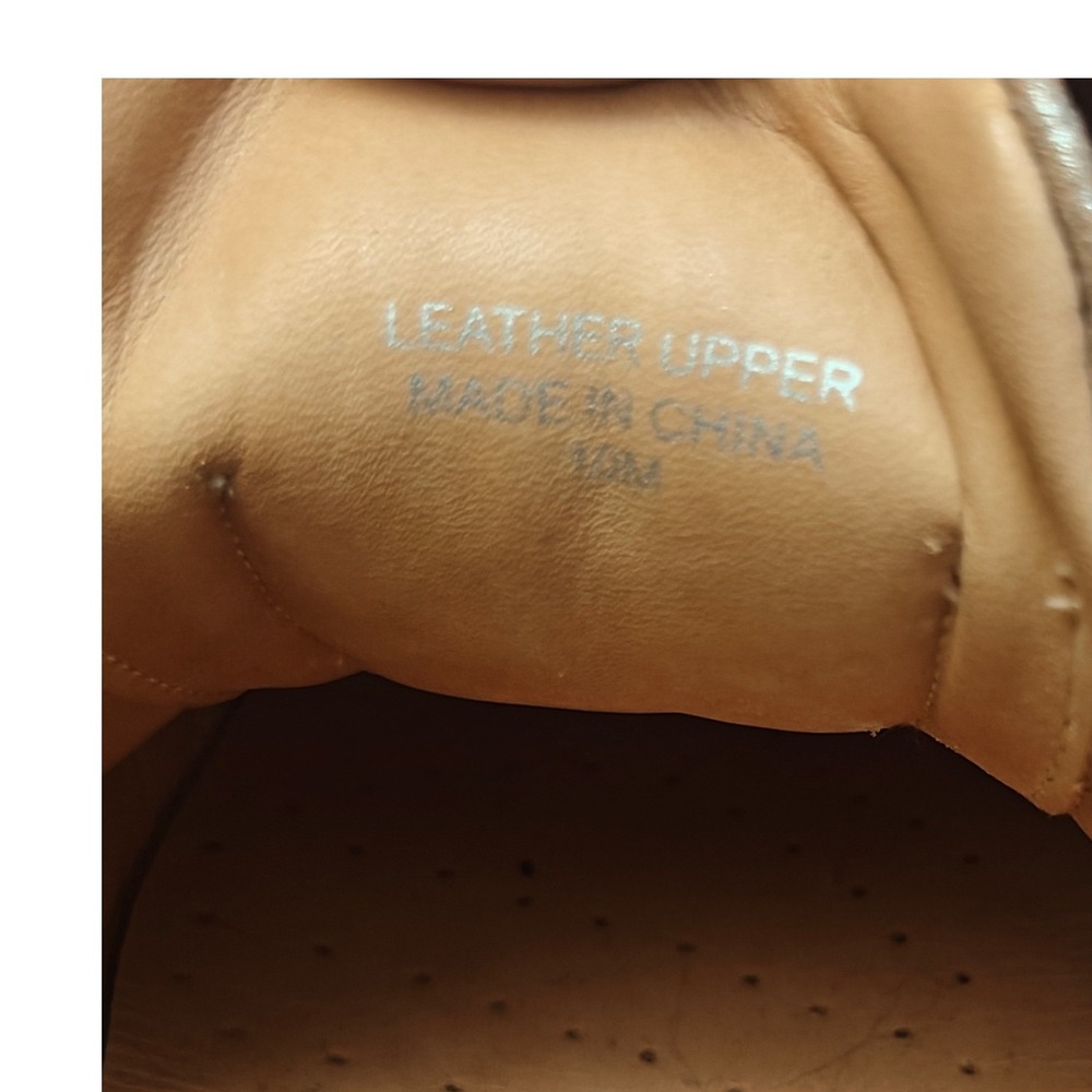 J/Slides NYC Noel Taupe Metallic Leather Platform Slip On Sneakers Womens 10 - Picture 4 of 7
